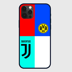 Чехол iPhone 12 Pro Max Juventus x Borussia