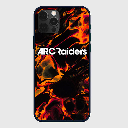 Чехол iPhone 12 Pro Max ARC Raiders red lava / 3D-Черный – фото 1