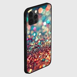 Чехол для iPhone 12 Pro Max Блестяшки боке, цвет: 3D-черный — фото 2