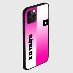 Чехол для iPhone 12 Pro Max Roblox geometry gradient, цвет: 3D-черный — фото 2