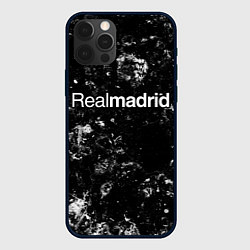 Чехол iPhone 12 Pro Max Real Madrid black ice