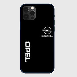 Чехол iPhone 12 Pro Max Opel white logo