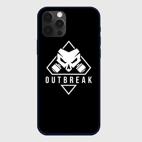 Чехол iPhone 12 Pro Max Rainbow six outbreak / 3D-Черный – фото 1