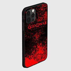 Чехол для iPhone 12 Pro Max God of war ragnar blood, цвет: 3D-черный — фото 2