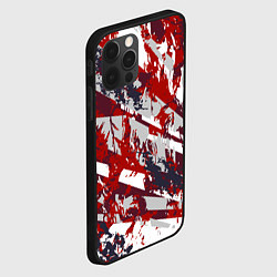 Чехол для iPhone 12 Pro Max Яркий абстрактный узор для спорта, цвет: 3D-черный — фото 2