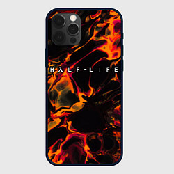 Чехол iPhone 12 Pro Max Half-Life red lava