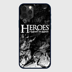 Чехол iPhone 12 Pro Max Heroes of Might and Magic black graphite