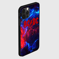 Чехол для iPhone 12 Pro Max AC DC space, цвет: 3D-черный — фото 2