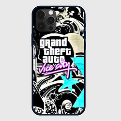 Чехол iPhone 12 Pro Max GTA vice city grafiti