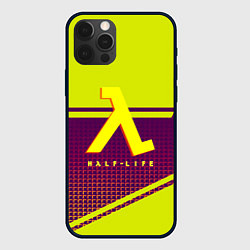 Чехол iPhone 12 Pro Max Half life geometry valve logo