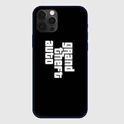 Чехол iPhone 12 Pro Max Grand theft auto logo