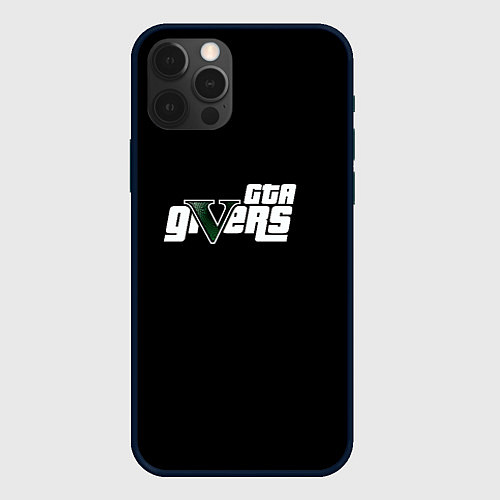 Чехол iPhone 12 Pro Max GTA givers / 3D-Черный – фото 1