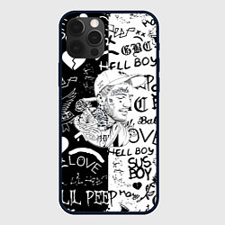 Чехол iPhone 12 Pro Max Lii Peep pattern rap