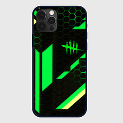 Чехол iPhone 12 Pro Max Dead by daylight geometry pattern