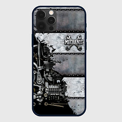 Чехол iPhone 12 Pro Max Mechanic Iron