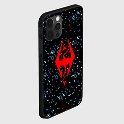Чехол для iPhone 12 Pro Max The Elder Scrolls Online, цвет: 3D-черный — фото 2