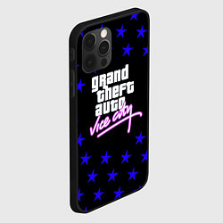 Чехол для iPhone 12 Pro Max GTA star vice city, цвет: 3D-черный — фото 2