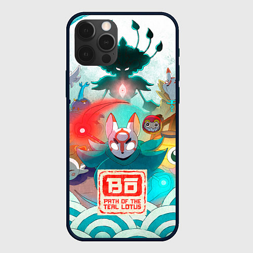 Чехол iPhone 12 Pro Max Персонажи Bo path of the teal lotus / 3D-Черный – фото 1