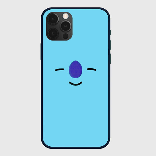 Чехол iPhone 12 Pro Max BT21-Koya / 3D-Черный – фото 1