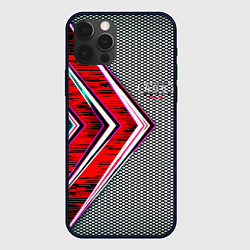 Чехол iPhone 12 Pro Max Audi sport geometry car