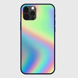 Чехол для iPhone 12 Pro Max Бензиновый градиент, цвет: 3D-черный