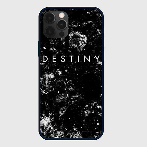 Чехол iPhone 12 Pro Max Destiny black ice / 3D-Черный – фото 1