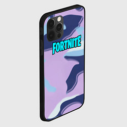 Чехол для iPhone 12 Pro Max Fortnite camo steel, цвет: 3D-черный — фото 2