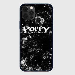 Чехол iPhone 12 Pro Max Poppy Playtime black ice