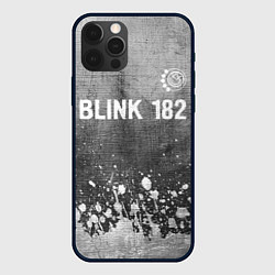 Чехол iPhone 12 Pro Max Blink 182 - grey gradient посередине