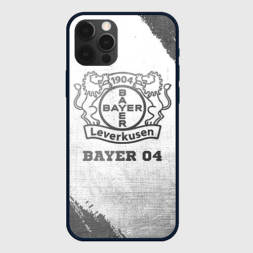 Чехол iPhone 12 Pro Max Bayer 04 - white gradient / 3D-Черный – фото 1