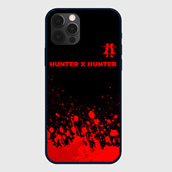 Чехол iPhone 12 Pro Max Hunter x Hunter - red gradient посередине