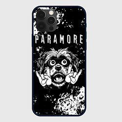 Чехол iPhone 12 Pro Max Paramore рок пес