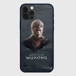 Чехол для iPhone 12 Pro Max Black Myth Wukong торс персонажа, цвет: 3D-черный