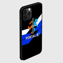 Чехол для iPhone 12 Pro Max Portal geometry, цвет: 3D-черный — фото 2