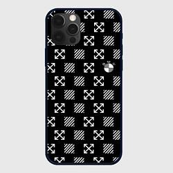 Чехол iPhone 12 Pro Max BMW pattern