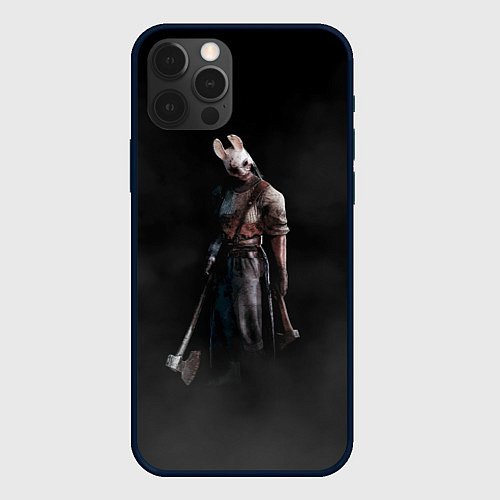 Чехол iPhone 12 Pro Max Dead By Daylight - Охотница / 3D-Черный – фото 1
