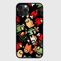Чехол iPhone 12 Pro Max Персонажи Among us