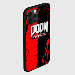 Чехол для iPhone 12 Pro Max Doom eternal краски, цвет: 3D-черный — фото 2