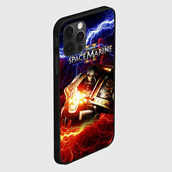 Чехол для iPhone 12 Pro Max Warhammer 40000 space marine 2, цвет: 3D-черный — фото 2