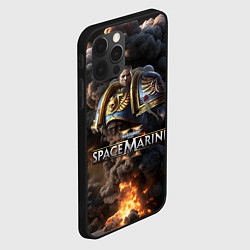 Чехол для iPhone 12 Pro Max Captain Titus Warhammer 40000 space marine 2, цвет: 3D-черный — фото 2