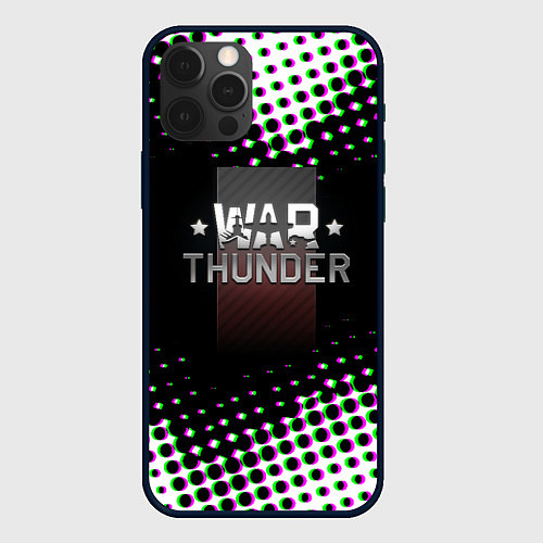 Чехол iPhone 12 Pro Max Вартандер онлайн текстура / 3D-Черный – фото 1