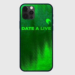 Чехол iPhone 12 Pro Max Date A Live - green gradient посередине