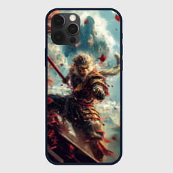 Чехол iPhone 12 Pro Max Wukong с посохом