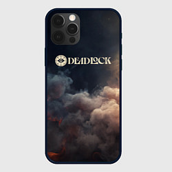 Чехол iPhone 12 Pro Max Deadlock лого и туман