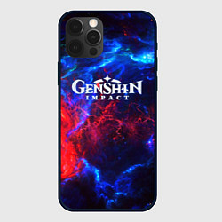 Чехол iPhone 12 Pro Max Genshin Impact space