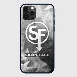 Чехол iPhone 12 Pro Max Sally Face - grey gradient