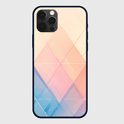 Чехол для iPhone 12 Pro Max Abstract art - triangle, цвет: 3D-черный