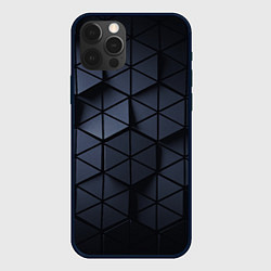 Чехол iPhone 12 Pro Max Треугольники образующие соты