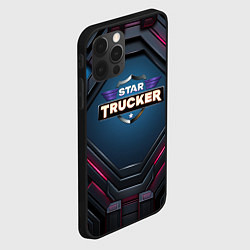 Чехол для iPhone 12 Pro Max Star Trucker космическая броня, цвет: 3D-черный — фото 2