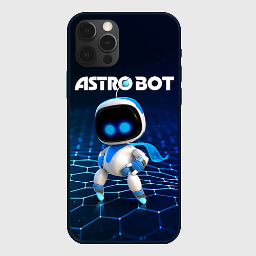 Чехол iPhone 12 Pro Max Астро бот / 3D-Черный – фото 1